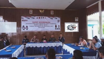 Camat Blambangan Umpu Gelar RAKOR Kesiapan PILKADA Tingkat Kecamatan Tahun 2024