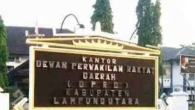 Wow! Dugaan Beberapa Oknum Anggota DPRD Lampura Periode 2019-2024 Terima Uang Cawe Cawe 500 Juta Terkait Pelanggaran Perda RTRW no 04 tahun 2014