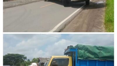 Ratusan Elemen masyarakat di Lampura gelar Aksi Putar Balik Mobil Batu Bara